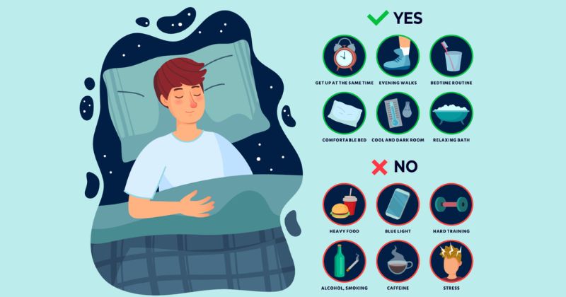 Cách cải thiện tình trạng ngủ không sâu giấc